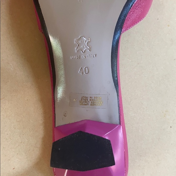 Mage in Italy leather mules. - Picture 2 of 4